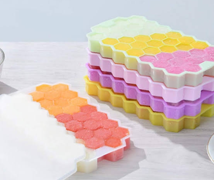 قالب تلج سلكون بغطا